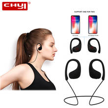 CHYI Sport Bluetooth Earphones With Microphone Neckband Wireless Waterproof Headsphones Handsfree Headset Stereo Earbuds For MP3 2024 - buy cheap