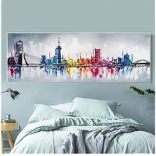 Large 5D DIY Diamond painting landscape city night wall art Full Round Diamond embroidery Rhinestones Cross stitch mosaic AS55 2024 - buy cheap