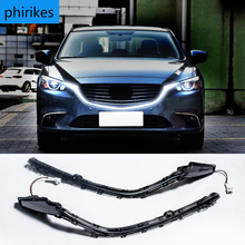 For Mazda 6 Atenza 2016 2017 2018 Grille DRL Outline LED Width Light DRL Signal Light Fog Lamp Daytime Running light 2024 - buy cheap