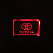 Toyota kristal + metalen USB flash drive pendrive 4GB 8GB 16GB 32GB 64GB 128GB Externe Opslag Custom Logo memory stick for Gift 2024 - buy cheap