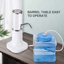 Dispensador de agua eléctrico, bomba de botella de agua inalámbrica, portátil, automática, cubo, dispensador de botellas, USB 2024 - compra barato