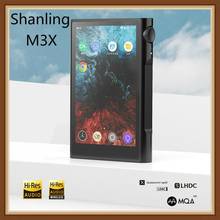Портативный музыкальный плеер Shanling M3X MQA, поддержка высокого разрешения, Двойной ЦАП ES9219C/AMP DSD256 384 кГц/32 бит, двухсторонний Bluetooth MP3 / MP4 2024 - купить недорого