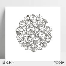AZSG Ice cream Clear Stamps For DIY Scrapbooking/Card Making/Album Decorative Silicone Stamp Crafts 2024 - buy cheap