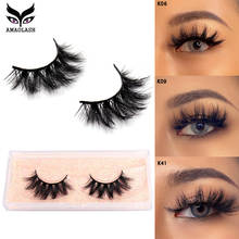 AMAOLAS  5D Mink Eyelashes Long Lasting Mink Lashes Natural Dramatic Volume Eyelashes Extension Thick Long 3D False Eyelashes 2024 - buy cheap