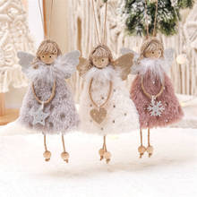 Merry Christmas Angel Dolls Christmas Decoration for Home Navidad Ornaments Noel Natal Tree Decoration 2022 New Year Kids Gifts 2024 - buy cheap