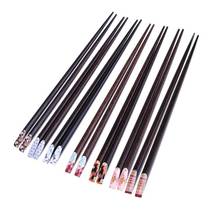 1 Pairs Japanese Natural Wooden Chopsticks Wedding Gifts Health Without Lacquer Wax Tableware Dinnerware Hashi Sushi Chinese 2024 - buy cheap