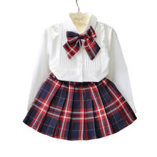 Conjunto de roupas infantis para meninas, 2 peças, outono e inverno, roupas para crianças e bebês 2024 - compre barato