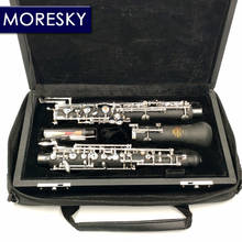 MORESKY Professional C Key Oboe Semi-automatic Style Cupronickel Plated Silver Fully automatic Oboe 2024 - buy cheap