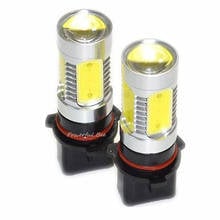 Luces LED diurnas DRL para coche, lámpara antiniebla para Mazda, CX-5 y Peugeot 508, doble modo de iluminación, P13W, 15W, 2 uds. 2024 - compra barato