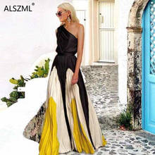 2020 summer sexy slim dress split print dress ladies fashion party style beach long maxi dress 2024 - buy cheap