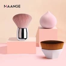 MAANGE 3/1pcs Large Soft Blusher Brush Pink Hair Mushroom Powder Makeup Brush Cosmetic Puff Portable Short Handle Make Up Tool 2024 - buy cheap