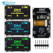 2.4" 2.42 inch 128x64 OLED LCD Display Module SSD1309 12864 With 7 Pin SPI/IIC I2C Serial Interface For Arduino R3 C51 2024 - buy cheap