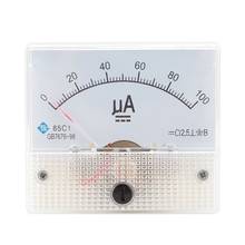 85C1-UA Ammeter Mechanical Pointer Type Analog Current Panel Meter Current Meter DC 50/100/200/500UA  2024 - buy cheap