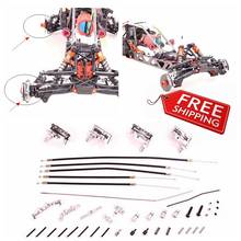 Four-wheel Front + Rear CNC Alloy Disc Brake System for 1:5 scale HPI Baja 5b 5t 5sc KM Rovan Car Not Included 2024 - buy cheap
