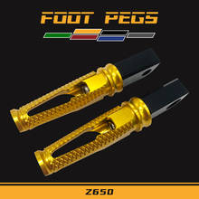 Motorcycle CNC Passenger Footrests Rear Foot Pegs For KAWASAKI Z400 Z650 Z750 Z900 Z800 Z1000 pedal Footpegs Z 650 900 800 1000 2024 - buy cheap