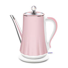 Princess Pink 1.4L double layer pot body anti-hot electric kettle 304 stainless steel 2024 - buy cheap