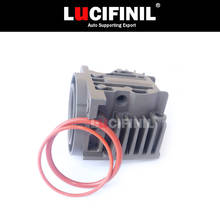 LuCIFINIL New Cylinder Head With Ring For VW Touareg Cayenne Air Suspension Compressor 7L0698007D 4L069 8007D 2024 - buy cheap