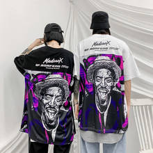 VERSMA-Camiseta con estampado de grafiti para hombre y mujer, ropa de calle estilo Hip Hop, Harajuku japonés, Rock, estética, Verano 2024 - compra barato