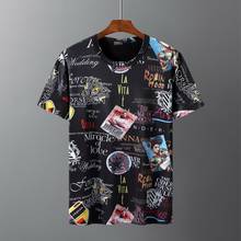 Camiseta de algodón para hombre, prenda de vestir, de manga corta, estilo Hip Hop, de calle, 10XL, 9XL, 8XL, 7XL, 6XL, 58, 60 2024 - compra barato