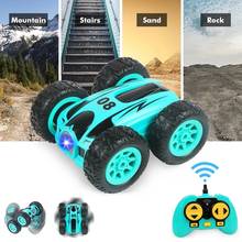 3.7 inch RC Car 2.4G 4CH Drift Stunt Double-sided Bounce Stunt Cars Rock Crawler Roll Car 360 Degree Flip Kids Robot RC Car Toys 2024 - buy cheap