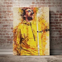 William John Paul Liam Gallagher canvas painting decor wall pictures bedroom study home living room decoration prints poster 2024 - buy cheap