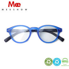 Meeshow óculos de leitura de olho de gato, óculos masculinos para pálpebras, armação transparente de óculos para mulheres, presbiopia + 1.25 1330 2024 - compre barato