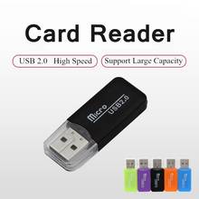 Wholesale Creative mini card reader USB2.0 mobile phone TF card reader TF card car portable card reader free shipping 2024 - buy cheap