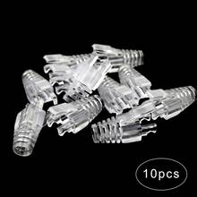 10PC CAT5E CAT6 RJ45 Ethernet Network Cable Strain Relief Boots Cable Connector Plug Cover RJ45 Cable Connector Protector 2024 - buy cheap