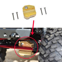 copper Front/rear gearbox universal cover instead AXI232026 for 1/10 Axial SCX10 III Jeep Wrangler AXI03007 AXI0306 Crawler Cars 2024 - buy cheap