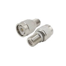 1Pcs TNC Male to F Female RF Coaxial Connector F-TNC Adapter for Antennas Wireless LAN Devices Wi-Fi Radios 2024 - buy cheap