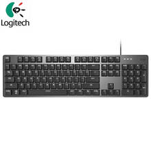 Logitech k845 pc, teclado mecânico com 104 teclas, retroiluminação, com fio, para jogos 2024 - compre barato