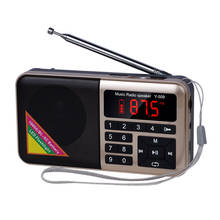 Portable Radio for Elder Multi Functional Media Speaker MP3 Music Player EM88 2024 - buy cheap