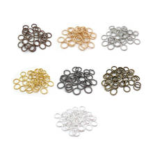 (600Pcs/lot ) 6mm Dia Pick 4 Colors Open Jump Rings DIY Jewelry Findings(w02944)Free Shipping! 2024 - buy cheap