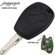 Jingyuqin-mando a distancia PCF7946 para Renault, llave remota de 434MHz para Renault Trafic Vivaro Primastar Movano, Control Fob de repuesto de 3 botones sin llave, 10p 2024 - compra barato