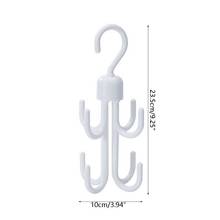 Space Saving Hanger Cabinets Clothes Rack 360 Degree Rotation Shoe Belt Tie Hook K1MF 2024 - buy cheap