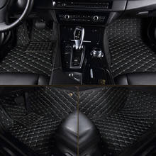 MUCHKEY Custom Car Floor Mats For Alfa Romeo Giulietta 2014 2015 2016  Luxury Leather Rugs Auto Interior Accessories Car Styling 2024 - buy cheap