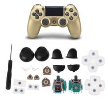 L1 R1 L2 R2 Trigger Buttons 3D Thumb Sticks Cap Conductive Rubber For Dualshock 4 PS4 PRO Slim Controller Button Repair Parts 2024 - купить недорого