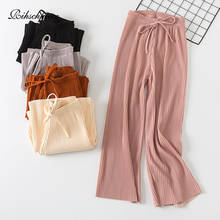 Rihschpiece Spring Wide Leg Pants Women High Waist Trousers Female Casual Loose Thin Plus Size Pant RZF1702 2024 - buy cheap