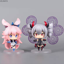 Game 2pcs/set Honkai Impact Black Nuclear Erosion Bronya Zaychik Yae Sakura Q Version PVC Anime Action Figure Toys dropshipping 2024 - buy cheap