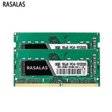 Rasalas Memory RAM DDR4 8G 4G 16G Laptop 1RX8 17000 19200 21300MHz SODIMM 1.2V Computer Memoria Ram for Notebook DDR4 2024 - buy cheap