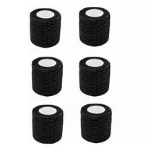 24PCS Disposable Cohesive Black Tattoo Grip Cover Wrap Self-Adhesive Bandages Handle Grip Tube for Tattoo Machine Grip Accessor 2024 - buy cheap