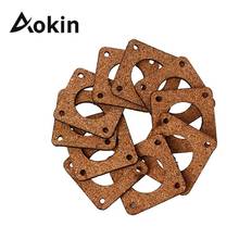 Aokin 10PCS Nema 17 / 42 Stepper Motor Damper Cork Gasket 3mm Reprap Isolator 42 Motor Absorber For 3D Printer 2024 - buy cheap