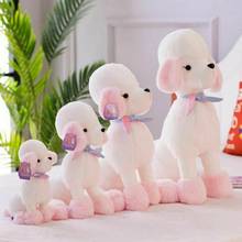Poodle Plush Toy Pillow Cute Small Dog Doll Kids Birthday Present Xmas Gift New Stuffed Animals Cute Plush Toys For Children 2024 - buy cheap