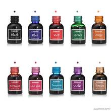 1 Bottle Pure Colorful 30ml Fountain Pen Ink for Refilling Inks Stationery School Office Supplies M4 21 Wholesales 2024 - buy cheap