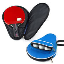 Raquetas profesionales de tenis de mesa, bolsa de murciélago, Oxford, funda de Ping Pong con bolsa de bolas, tres diseños convenientes para tenis de mesa 2024 - compra barato