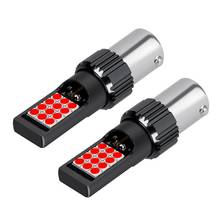 2PCS New 1157 P21/5W BAY15D Super Bright 3030 LED Car Turn Signal Brake Bulb Auto Tail Fog Parking Lamp Daytime Running Lights 2024 - buy cheap