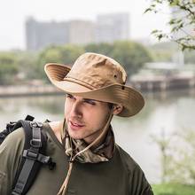 2019 Fashion Trend Unisex Men Bucket Hat Hunting Fishing Outdoor Cap Wide Brim Casual Unique Camping Military Sun Hats 2024 - buy cheap