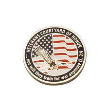 Puedes personalizar tu propio logo monedas militares de zinc a bajo precio monedas de aleación 2024 - compra barato