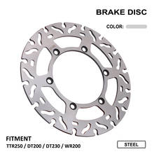 Disco de freno delantero para motocicleta Yamaha TTR250 DT200 DT230 WR200 TTR 250 DT 200 230 WR 200, Rotor de disco de freno flotante todoterreno 2024 - compra barato