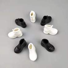 6 пар/лот кукла кроссовки обувь для куклы Барби модная спортивная обувь 1/6 BJD мягкого плюша; Аксессуары для куклы детский игровой домик игрушки для детей 2024 - купить недорого